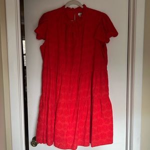 Crown & Ivy red dress 2X Never worn